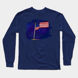 American Flag Long Sleeve T-Shirt